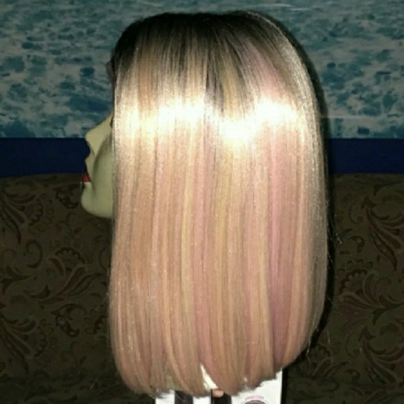 empress Accessories - Rose gold lace front wig